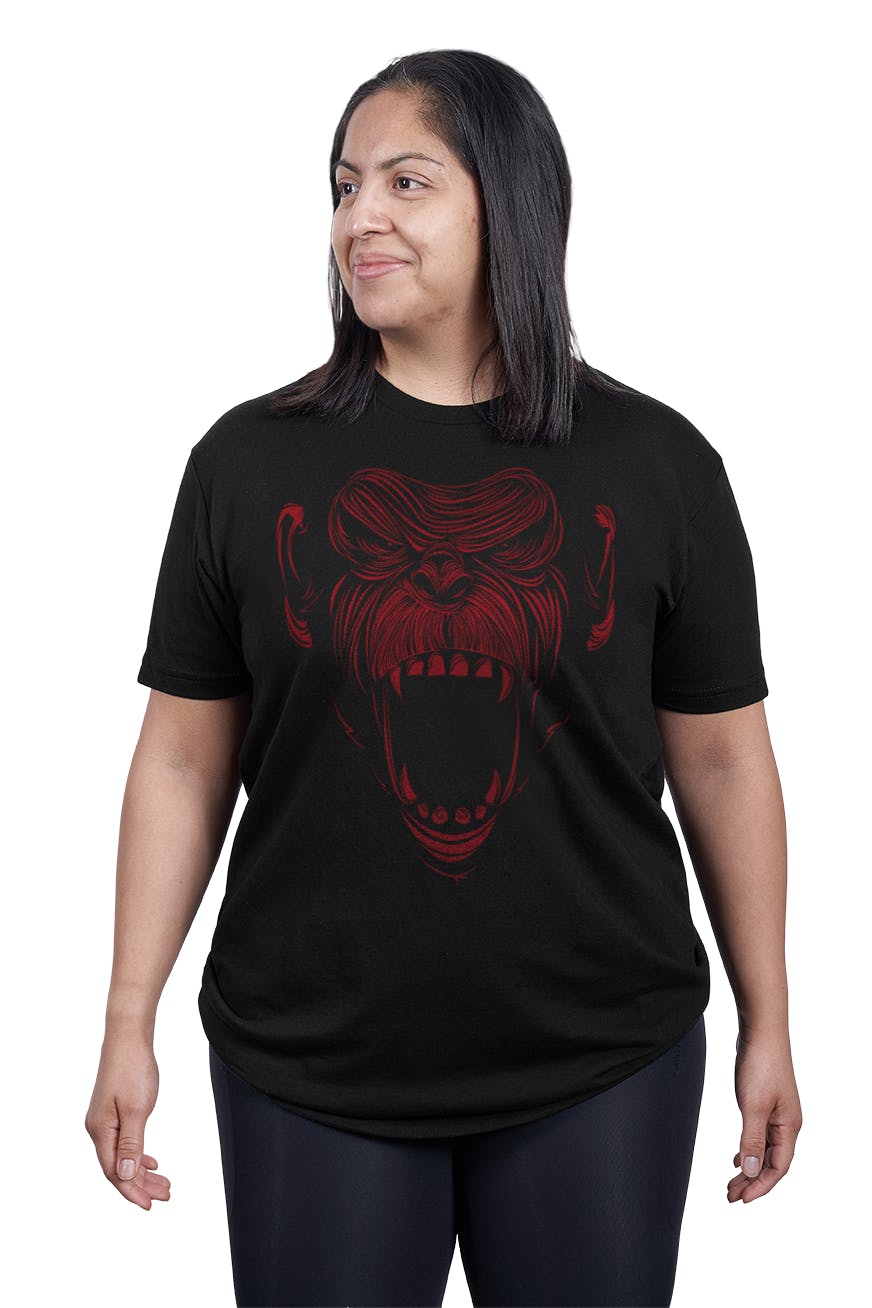 Primal Chimp T-Shirt Bonus Image