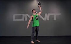 Kettlebell Bottom’s Up Press Exercise