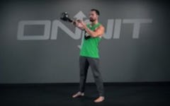 One Arm Kettlebell Swing Exercise