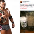 Austin Aries Hemp Force Apple Cinnamon Oatmeal Shake