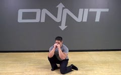 Alternating Shin Squat Bodyweight Exercise