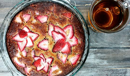 Strawberry Lemon Breakfast Cake Recipe