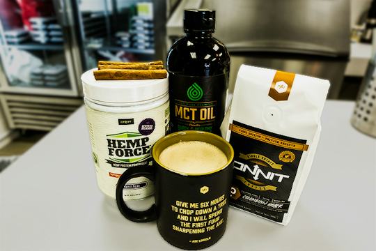 Onnit Cafe's Burn Fat-a-Latte Coffee Recipe