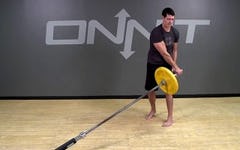 Axle Bus Driver Barbell Exercise