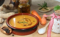 Curried Carrot-Ginger Healthy Soup Recipe