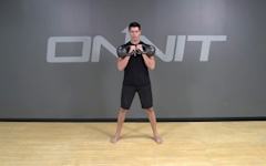 Kettlebell Exercise: Double Kettlebell Clean