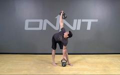 Kettlebell Exercise: Double Kettlebell Windmill