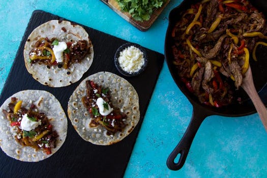 elk fajitas