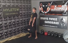 Sandbag Deadlift (Side-to-Side)