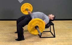 Barbell Exercise: Loaded Hip Extension