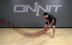 Battle Rope Exercise: Double Swing Slam