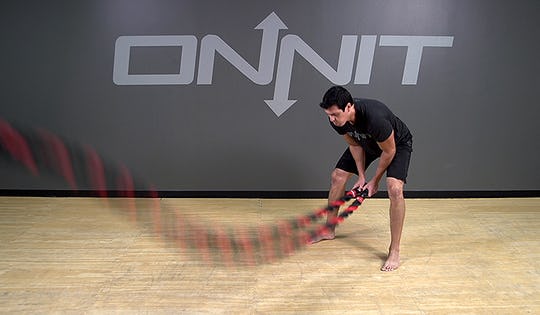 Battle Rope Exercise: Double Slam