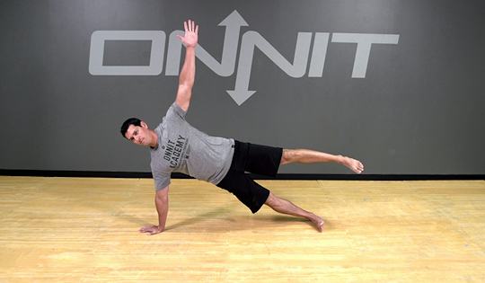 Bodyweight Exercise: Gladiator Hold