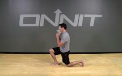 Bodyweight Exercise: Alternating Lunge