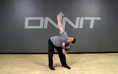 Kettlebell Exercise: Racked Windmill