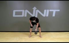 Kettlebell Exercise: Ballistic Row