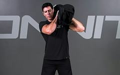 Sandbag Exercise: Alternating Swing Shouldering