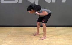 Sandbag Exercise: Back Hold Good Morning