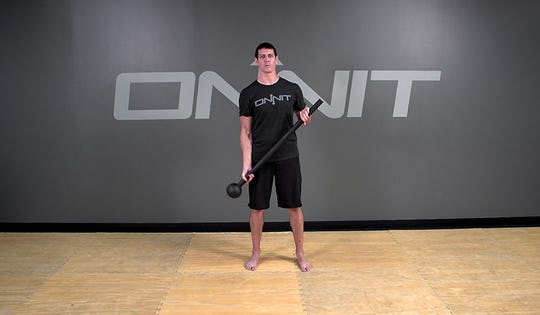 Steel Mace Exercise: Ballistic Curl