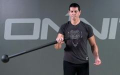 Steel Mace Exercise: Pendulum Clean