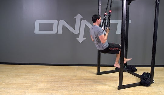 Suspension Exercise: 1-Leg Pull Up