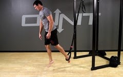 1-Leg Burpee Suspension Exercise