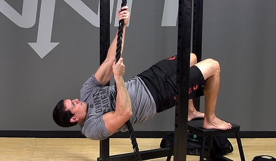 Suspension Exercise: Plank Rope Climb