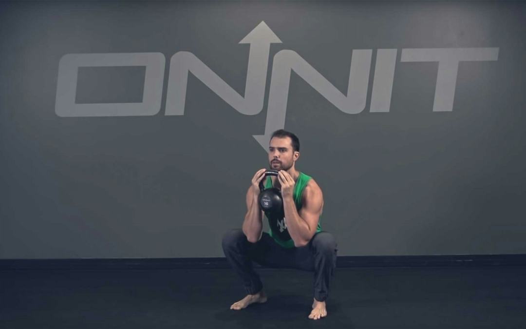 Kettlebell Goblet Squat Exercise