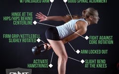 Form at a Glance: Kettlebell Swing “Back Swing”