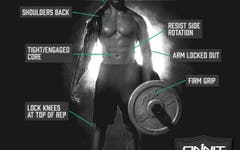 Form at a Glance: Barbell Suitcase Deadlift