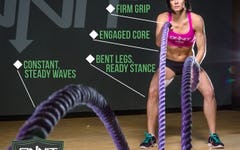 Form at a Glance: Battle Rope Alternating Wave