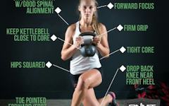 Form at a Glance: Kettlebell Dragon Squat