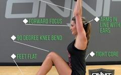 Form at a Glance: Overhead Kettlebell Sit Up