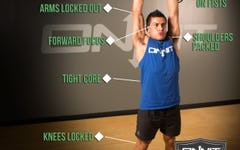 Form at a Glance: Sandbag Overhead Hold