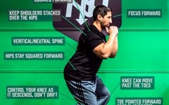 Form at a Glance: Skater Squat