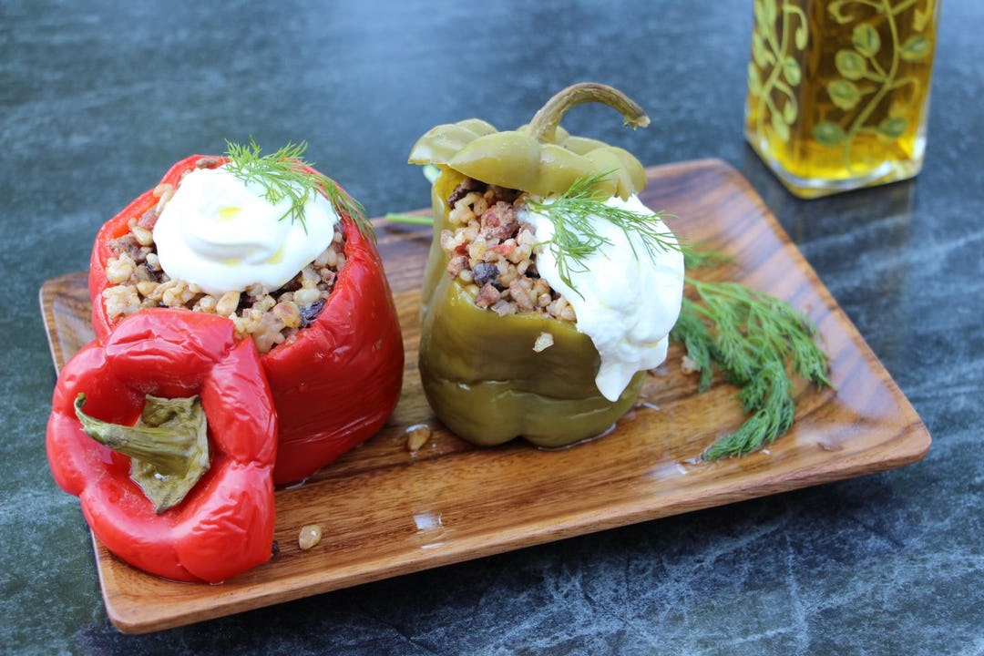 Turkey Stuffed Peppers Recipe