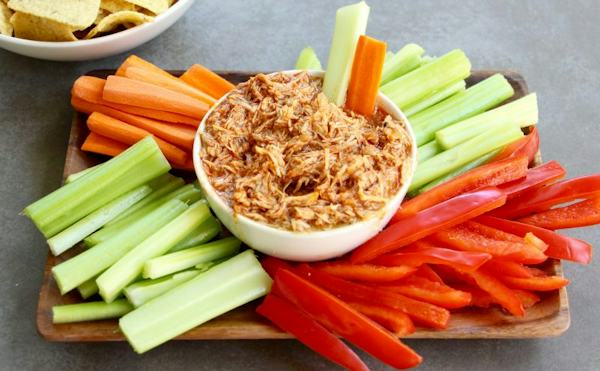 Slow-Cooked Shredded Buffalo Chicken