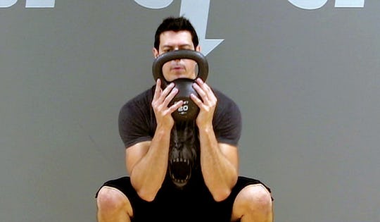 Exercise How-To: Kettlebell Clean Squat