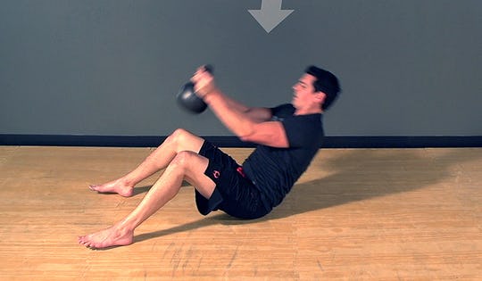 Kettlebell Up & Over Exercise