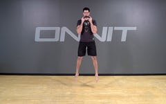 Kettlebell Exercise: Jump Squat