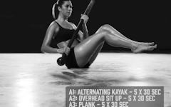 Mach 10 Workout: Steel Mace Core Workout