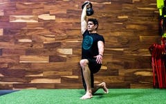 Skill of the Week: 1-Arm Kettlebell Overhead Lunge