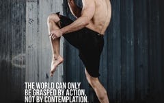 Workout Motivation: Action, Not Contemplation