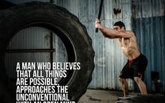 Workout Motivation: All Things are Possible…