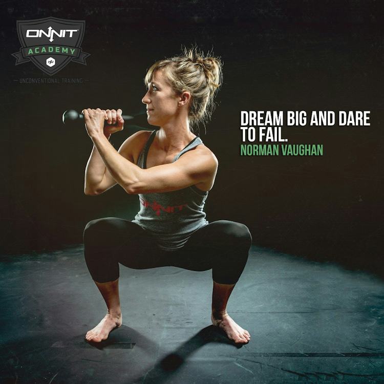 Workout Motivation: Dream Big and Dare to Fail