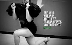 Workout Motivation: Leave Your Footprint…