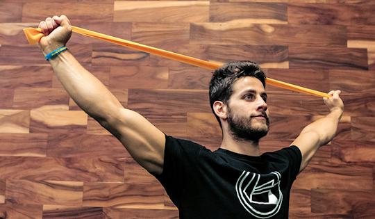 Resistance band exercises for increased mobility