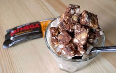 Turn Your Oatmega Protein Bars Into a Healthy Dessert