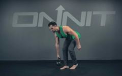 One Arm Staggered Stance Row Exercise