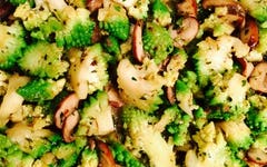 “Cheesy Ranch” Romanesco with Mushrooms Recipe